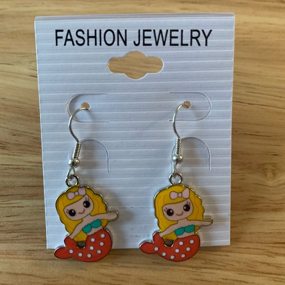 Mermaid Earrings Kids